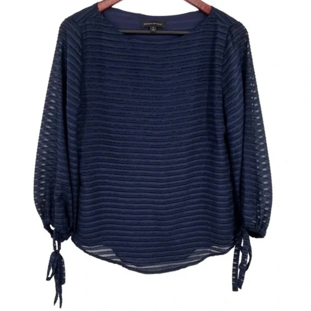 Banana Republic Navy Blue Women's Top
